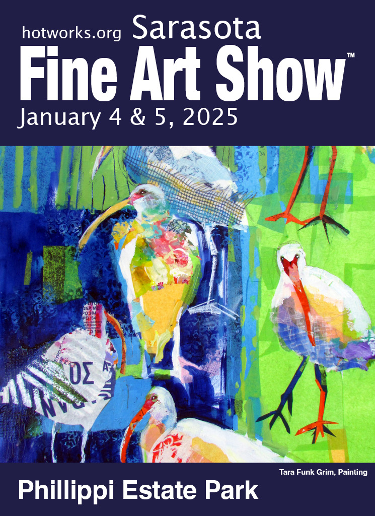 Sarasota Fine Art Show, January 4 & 5, 2025