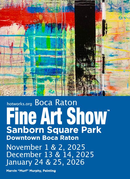Boca Raton Fine Art Show Space Reservation