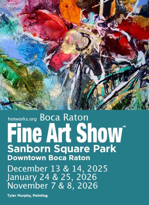 Boca Raton Fine Art Show Space Reservation