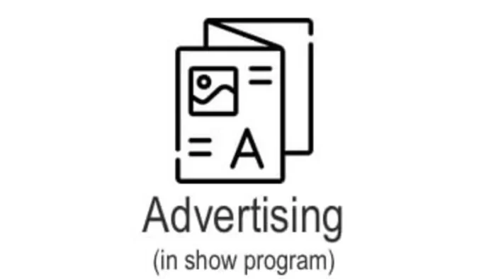 ADVERT Ad in event program