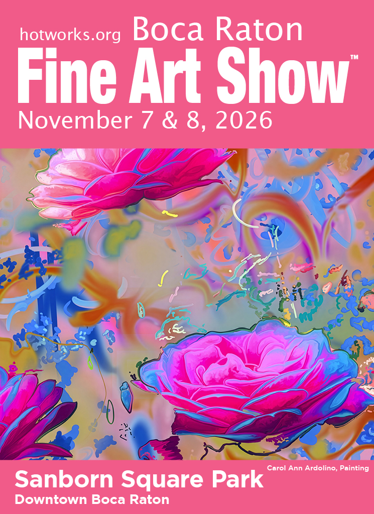 Boca Raton Fine Art Show, November 7 & 8, 2026