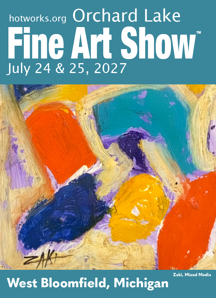 Orchard Lake Fine Art Show, July 24 & 25 2027