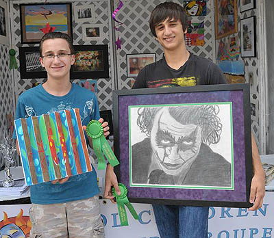 Daniel-Hernandez Anya Uscocovich, Painting, Age 9, E. E. Waddell Language Academy, Charlotte