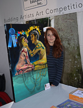 Kirsten Kelly Painting Age 16.