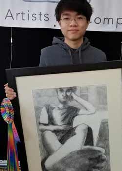daniel Daniel Pan, Drawing, Age 17, Marjory Stoneman Douglas High School