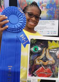 London Boswell, Painting, Age 8, Evergreen Community Charter School