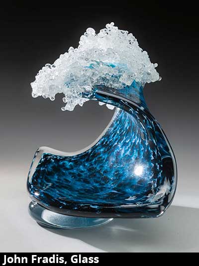 John Fradis, Glass