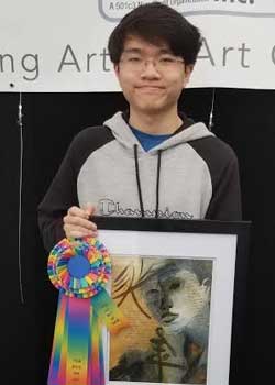Daniel-pan Daniel Pan, Drawing, Age 17, Marjory Stoneman Douglas High School