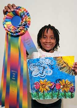 Nella Isme, Painting, Age 8